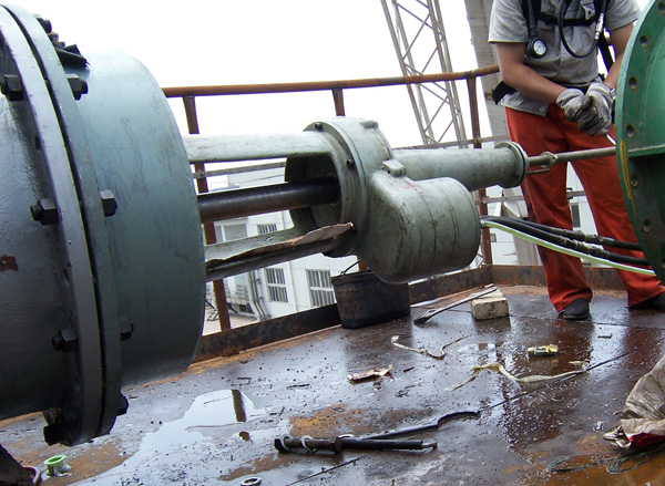 案例開(kāi)孔鉆現(xiàn)場(chǎng)